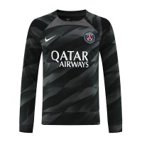 Camisa de time de futebol Paris Saint-Germain Goleiro Replicas 2º Equipamento 2023-24 Manga Comprida